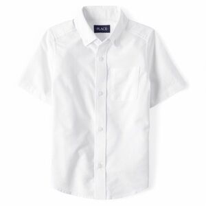 Kids Button Down Shirt - White The Children’s Place